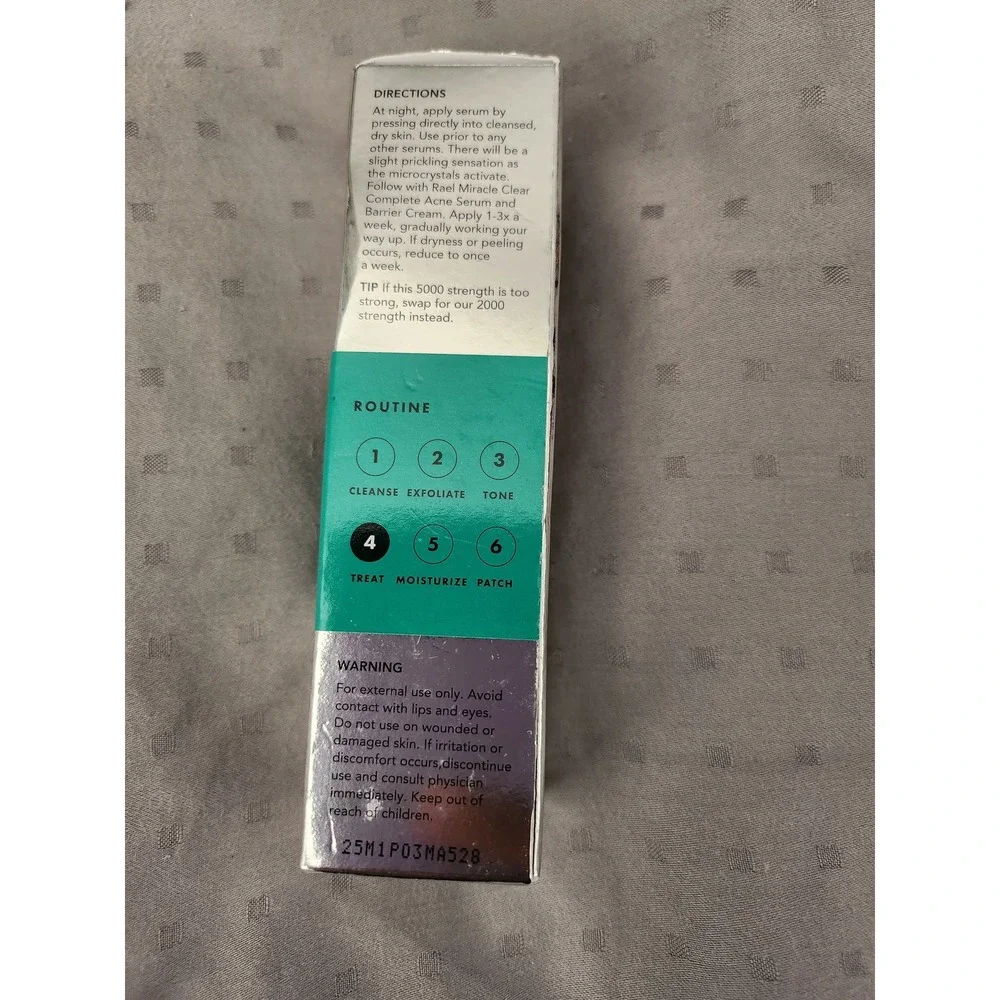 Rael Beauty Miracle Clear Microcrystal Activated PM Serum 5000 Azelaic Acid 32ml